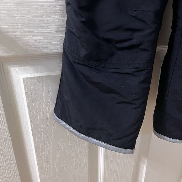 Hanna Andersson Black Snow Bibs Overalls Kids Size 100 US 4 - Picture 6 of 16